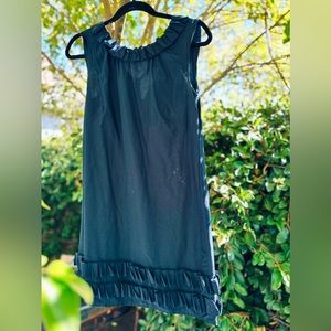 LOFT Drop-waist navy blue dress size 2